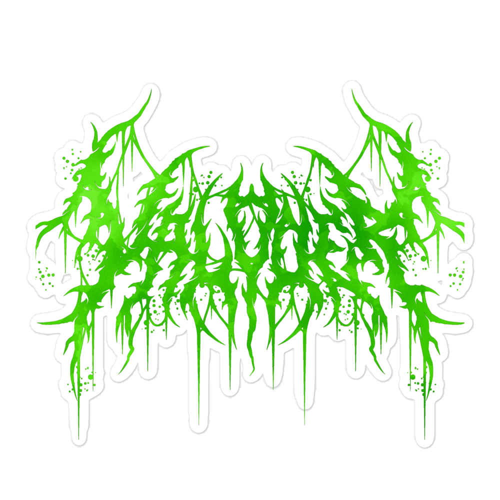 z Valoder Green Sticker z